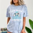 8th Grade Level Complete Graduation 2025 Class Eighth Grade Comfort Color Blast T-Shirt Ocean