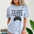 8th Grade Level Complete T Shirt Graduation Comfort Color Blast T-Shirt Ocean
