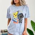 90s Retro Cassette And Walkman Nostalgia Graphic Tee Comfort Color Blast T-Shirt Ocean