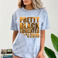 African American Girl Graduation Shirt Senior 2019 Comfort Color Blast T-Shirt Ocean