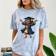 African American Woman Girl Graduation Class Comfort Color Blast T-Shirt Ocean
