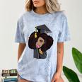 African Woman Educated Graduation 2019 Proud Comfort Color Blast T-Shirt Ocean