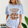 My Alone Time Is For Your Safety Coffee Lover Introvert Comfort Color Blast T-Shirt Ocean