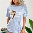 Avoiding People Secretly Cat Introvert Humor Comfort Color Blast T-Shirt Ocean Avoiding People Secretly Cat Introvert Humor Comfort Color Blast T-Shirt Ocean