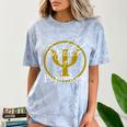 Bachelor Of Science Psychology Graduation Comfort Color Blast T-Shirt Ocean