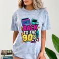 Back To The 90s Nostalgia Cassette Game Console Boombox Comfort Color Blast T-Shirt Ocean