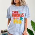 This Badass Has a PhD Doctor Graduation Comfort Color Blast T-Shirt Ocean
