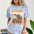 Ball Python Snake Introvert Ball Python Comfort Color Blast T-Shirt Ocean