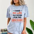 Bar Exam Tee Shirt Law School Graduation Comfort Color Blast T-Shirt Ocean