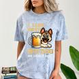 I Like Beer My Dog And Maybe 2 People Introvert Pun Comfort Color Blast T-Shirt Ocean I Like Beer My Dog And Maybe 2 People Introvert Pun Comfort Color Blast T-Shirt Ocean