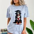 Bernese Mountain Dog Graduation Cap Graduate Training School For Men Women Girls Kids Comfort Color Blast T-Shirt Ocean