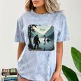 Bigfoot Sasquatch & Loch Ness Monster Introvert Bruh Comfort Color Blast T-Shirt Ocean Bigfoot Sasquatch & Loch Ness Monster Introvert Bruh Comfort Color Blast T-Shirt Ocean