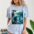 Bigfoot Sasquatch Loch Ness Monster Introvert Bruh Comfort Color Blast T-Shirt Ocean Bigfoot Sasquatch Loch Ness Monster Introvert Bruh Comfort Color Blast T-Shirt Ocean