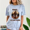 Bigfoot Sasquatch Lover Introvert Antisocial Humor Comfort Color Blast T-Shirt Ocean