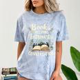 Books Helping Introverts Avoid Conversation Introvert Comfort Color Blast T-Shirt Ocean Books Helping Introverts Avoid Conversation Introvert Comfort Color Blast T-Shirt Ocean