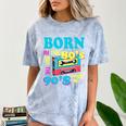 Born In The 80's But 90's Made Me Nostalgia Cassette Tape Premium Tri-Blend Comfort Color Blast T-Shirt Ocean