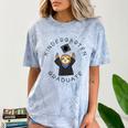 Boys Girls Kindergarten Graduate Sloth Graduation Cap Comfort Color Blast T-Shirt Ocean