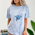 Broke College Grad Free To A Good Home Fun Graduation Comfort Color Blast T-Shirt Ocean