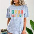 Bruh We Out 6th Graders Sixth Grade Graduation Comfort Color Blast T-Shirt Ocean