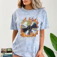 Buffering Glitched CD On Fire 2000s Nostalgia Comfort Color Blast T-Shirt Ocean