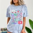Can’t Talk Right Now Doing Paramedic Nurse Graduation Comfort Color Blast T-Shirt Ocean