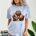 Cat Lover I'd Rather Be Home With My Cats Introvert Cozy Comfort Color Blast T-Shirt Ocean