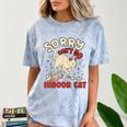 Cat Lover Sorry Cant Go Im An Indoor Introvert Cat Mom Comfort Color Blast T-Shirt Ocean Cat Lover Sorry Cant Go Im An Indoor Introvert Cat Mom Comfort Color Blast T-Shirt Ocean