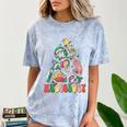 Christmas Audiology Tree Audiology Student Graduation Comfort Color Blast T-Shirt Ocean