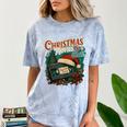 Christmas Movies Chill Retro VHS Holiday Nostalgia Comfort Color Blast T-Shirt Ocean