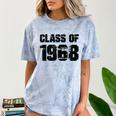 Class Of 1968 High School College Graduation Reunion Comfort Color Blast T-Shirt Ocean