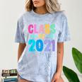 Class Of 2021 Graduation Grow With Me Comfort Color Blast T-Shirt Ocean