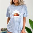 Class 2021 Graduation Senior Basketball Player Comfort Color Blast T-Shirt Ocean