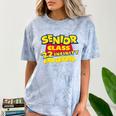 Class Of 2022 Senior 2000s Animated Movie Style Graduation Comfort Color Blast T-Shirt Ocean
