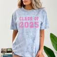 Class Of 2025 High School Graduation Date Graduate T Shirt Comfort Color Blast T-Shirt Ocean
