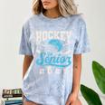 Class Of 2025 Hockey Senior Graduation Graduate Grad Comfort Color Blast T-Shirt Ocean