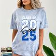 Class Of 2025 Senior Graduation 2025 Blue Comfort Color Blast T-Shirt Ocean
