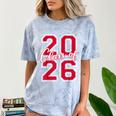Class Of 2026 Graduation Red With Varsity Letters Comfort Color Blast T-Shirt Ocean