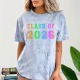 Class Of 2026 High School Graduation Date Graduate T Shirt Comfort Color Blast T-Shirt Ocean