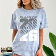 Class Of 2026 High School Senior Graduation Grey Sport Style Comfort Color Blast T-Shirt Ocean