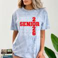 Class Of 2026 Senior Back To School 2026 Graduation 2026 Comfort Color Blast T-Shirt Ocean