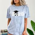 Class Of 2026 Senior 2026 Soccer High School Graduation Comfort Color Blast T-Shirt Ocean
