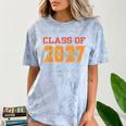 Class Of 2027 Graduation Senior Back To School 2026 Graduat Comfort Color Blast T-Shirt Ocean