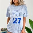 Class Of 2027 Senior 2027 Graduation Comfort Color Blast T-Shirt Ocean