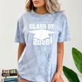 Class Of 2028 T-Shirt School Graduation Pride Tee Comfort Color Blast T-Shirt Ocean