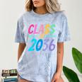 Class Of 2036 First Day Kindergarten Grow With Me Graduation Comfort Color Blast T-Shirt Ocean