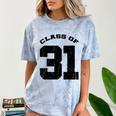 Class Of 31 Date High School Kindergarten Graduation Shirt Comfort Color Blast T-Shirt Ocean