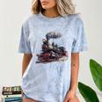 Classic Steam Train Enthusiasts Nostalgia For Train Lovers Comfort Color Blast T-Shirt Ocean