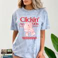 Clickin' Since The 90s Retro Computer Nostalgia Comfort Color Blast T-Shirt Ocean