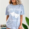 Cool Theater Graduation Tshirt Tragedy And Comedy Masks Comfort Color Blast T-Shirt Ocean