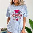 Coquette Pink Bow Senior 2026 2027 Graduation Comfort Color Blast T-Shirt Ocean